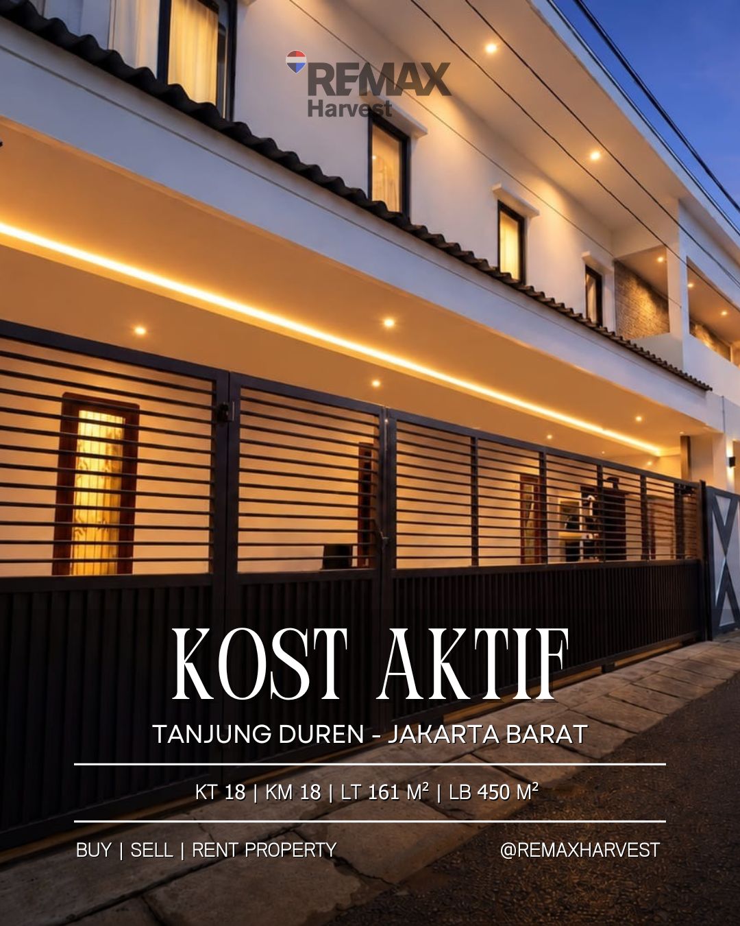Kost Aktif Strategis Tanjung Duren